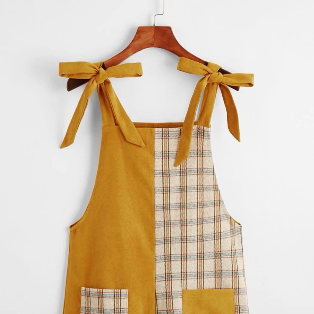 Plaid Romper
